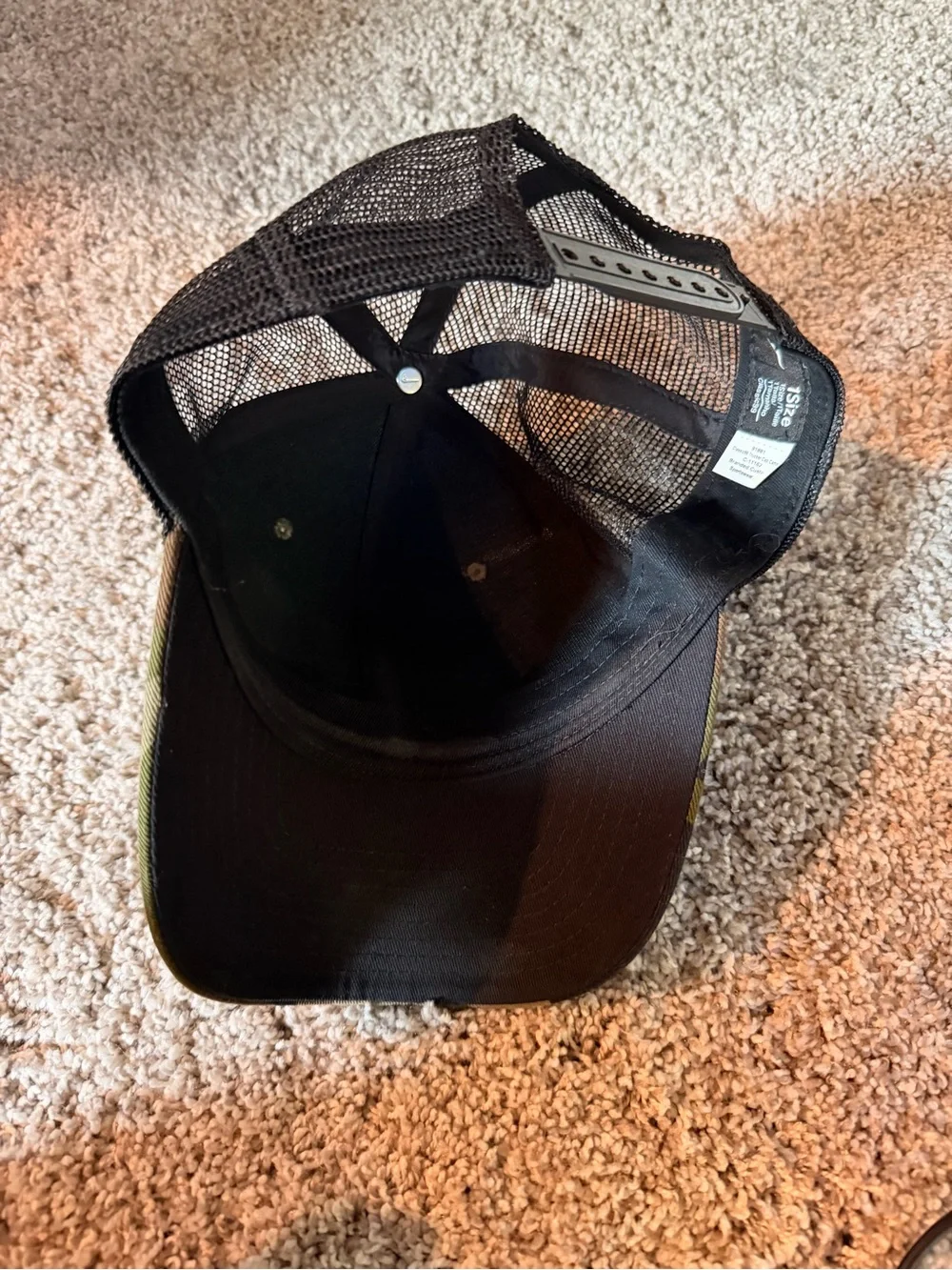 Camo Mizzou trucker hat
